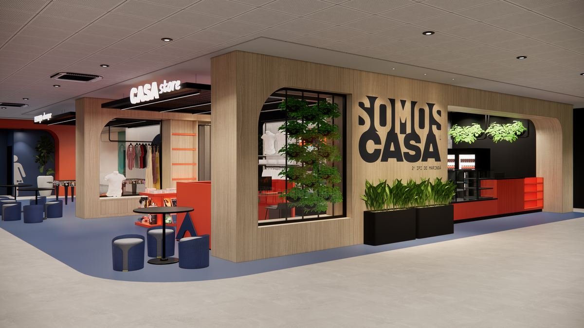 Café e área de convivência